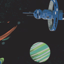 Herschel Heritage™ Backpack | Youth - 26L - Space Adventure Glow